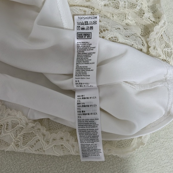 TopShop White Mini Dress - Picture 9 of 11